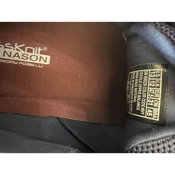 Mark Nason Los‎ Angeles DressKnit Navy Oxfords Sz 13. # 68929 NVY - Picture 7 of 9